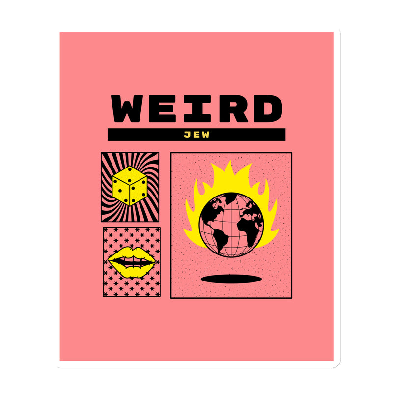 Weird Jew | Die-Cut Magnets