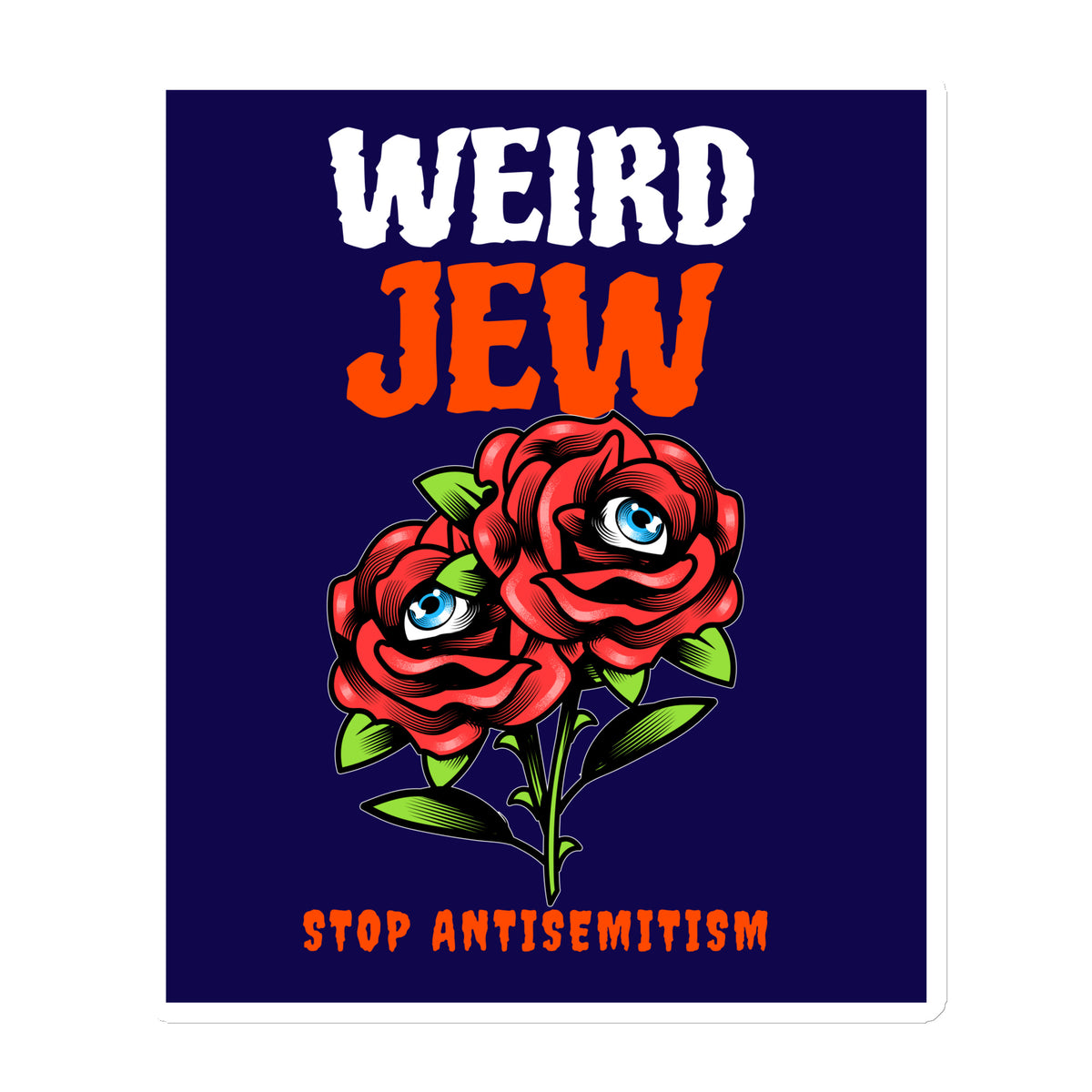 Weird Jew | Die-Cut Magnets Jouparty