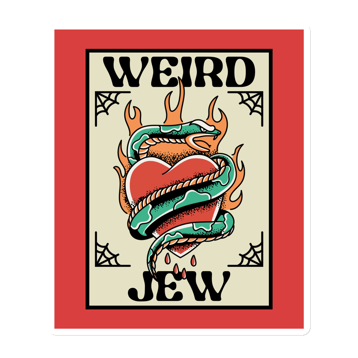 Weird Jew | Die-Cut Magnets Jouparty