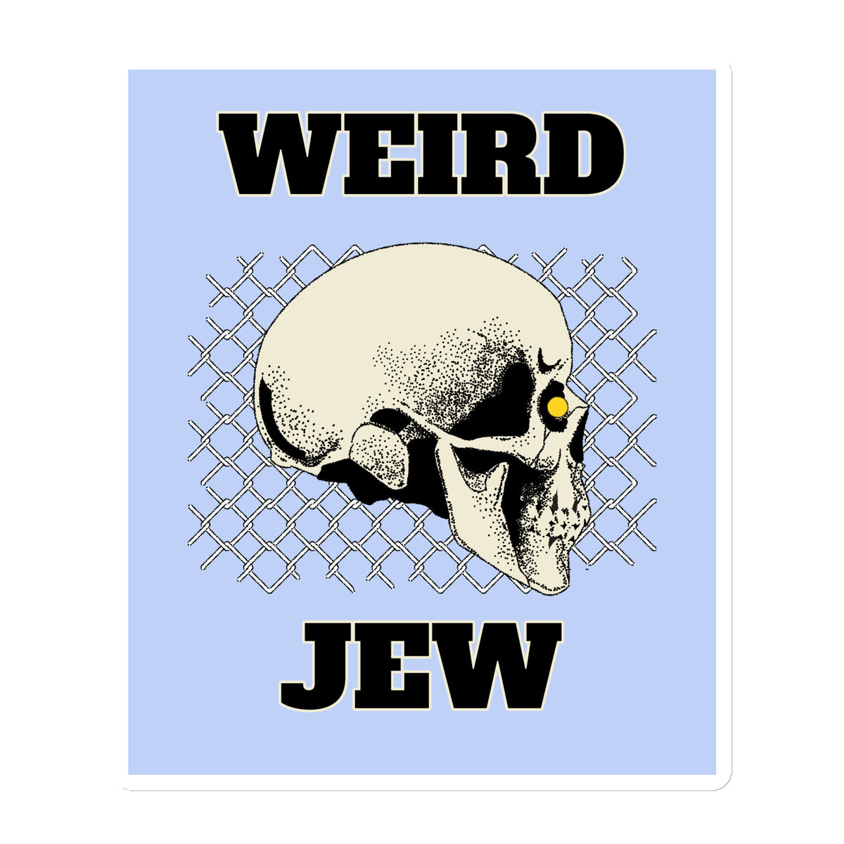 Weird Jew | Die-Cut Magnets Jouparty
