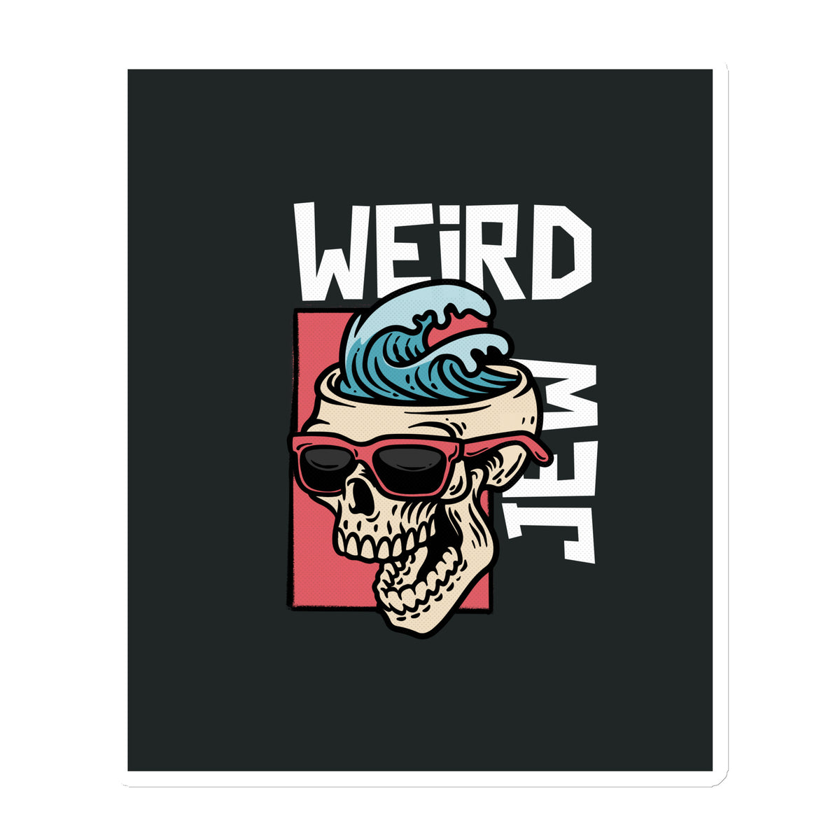 Weird Jew | Die-Cut Magnets Jouparty