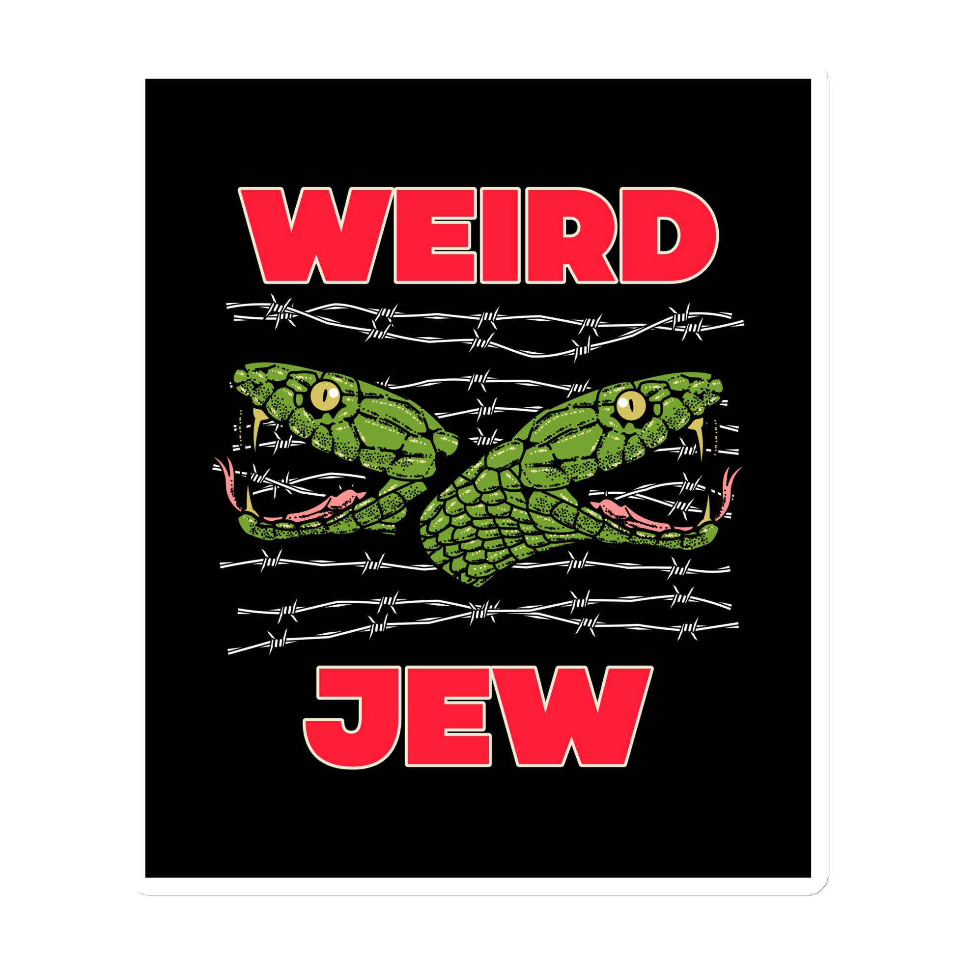 Weird Jew | Die-Cut Magnets Jouparty
