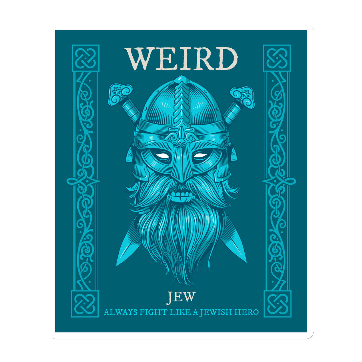 Weird Jew | Die-Cut Magnets Jouparty