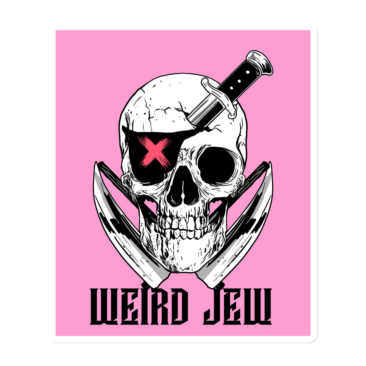 Weird Jew | Die-Cut Magnets Jouparty
