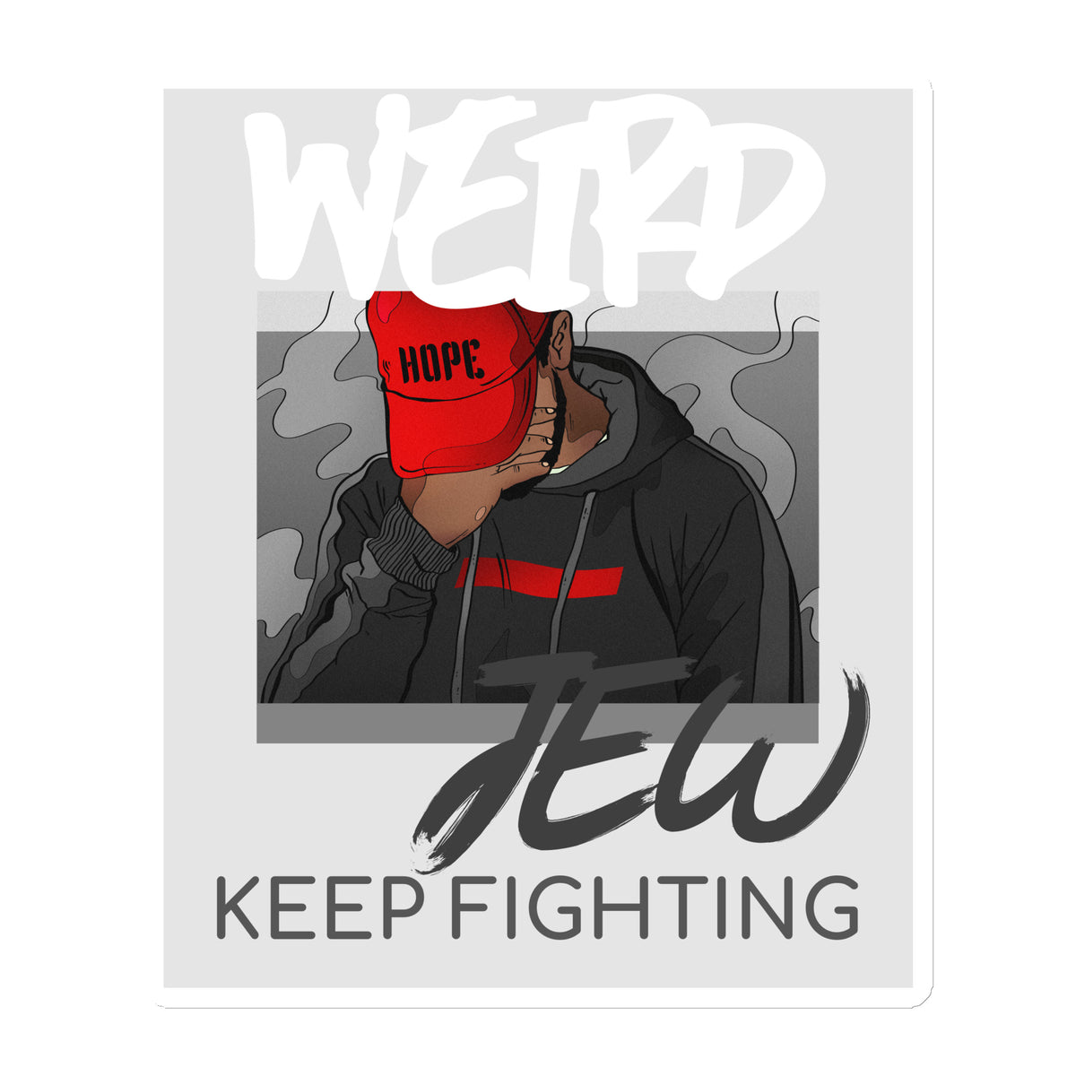 Weird Jew | Die-Cut Magnets Jouparty