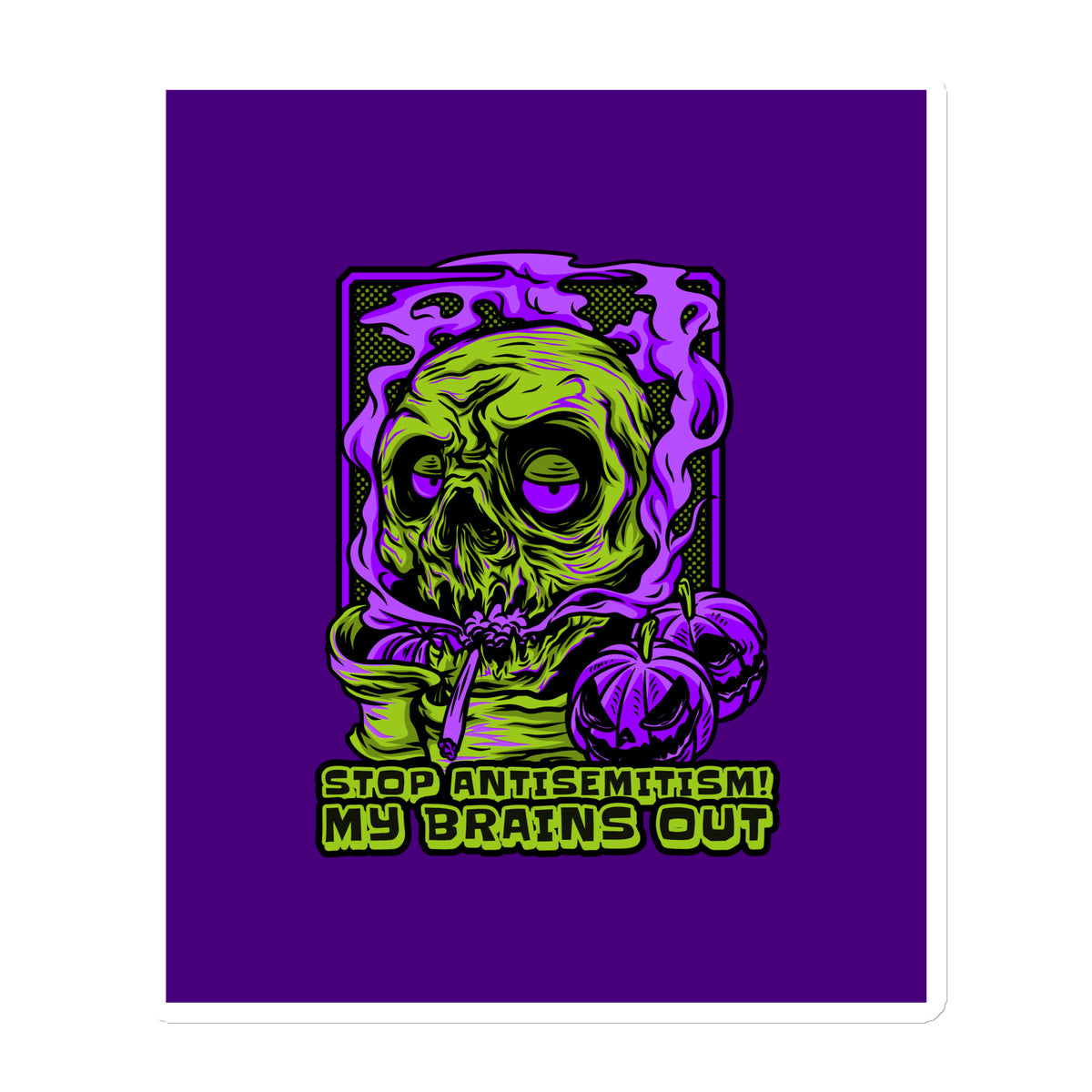 Horror Movie | Antisemitism | Die-Cut Magnet Jouparty