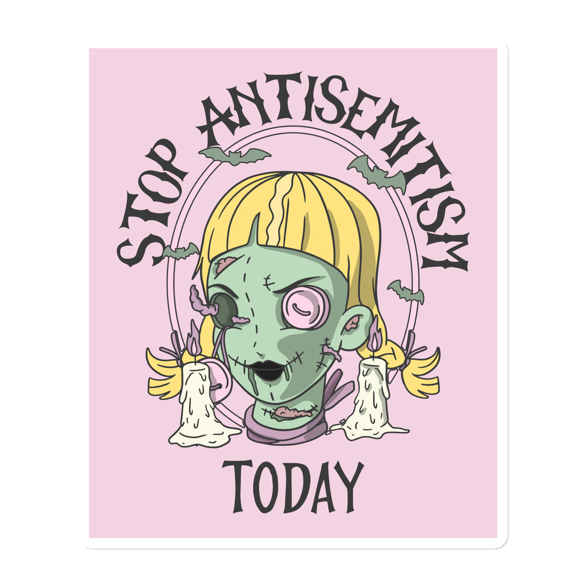Horror Movie | Antisemitism | Die-Cut Magnet Jouparty
