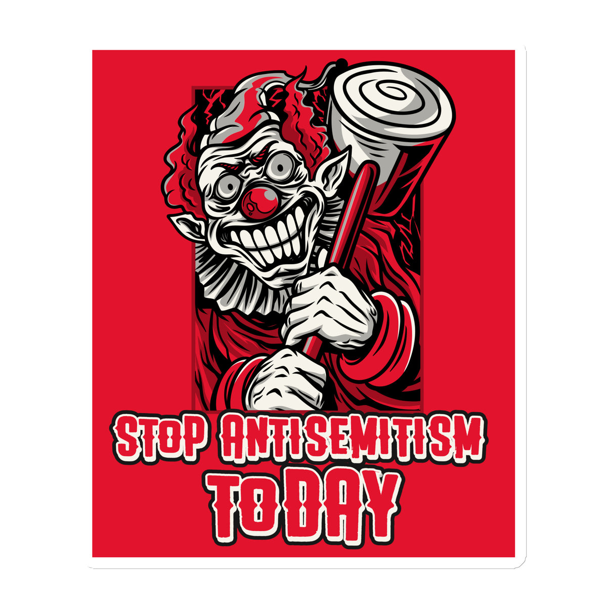 Horror Movie | Antisemitism | Die-Cut Magnet Jouparty