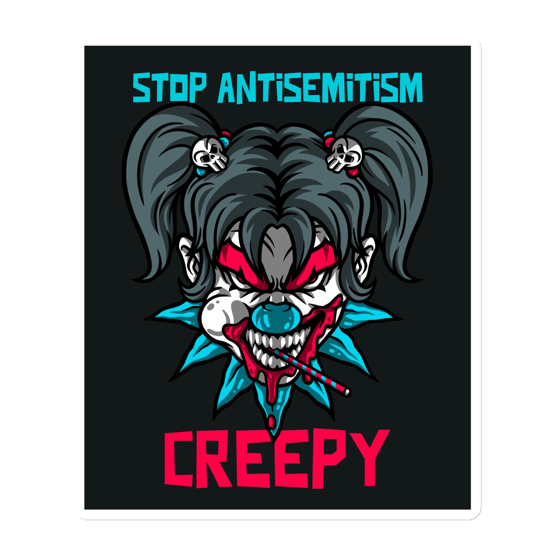 Horror Movie | Antisemitism | Die-Cut Magnet
