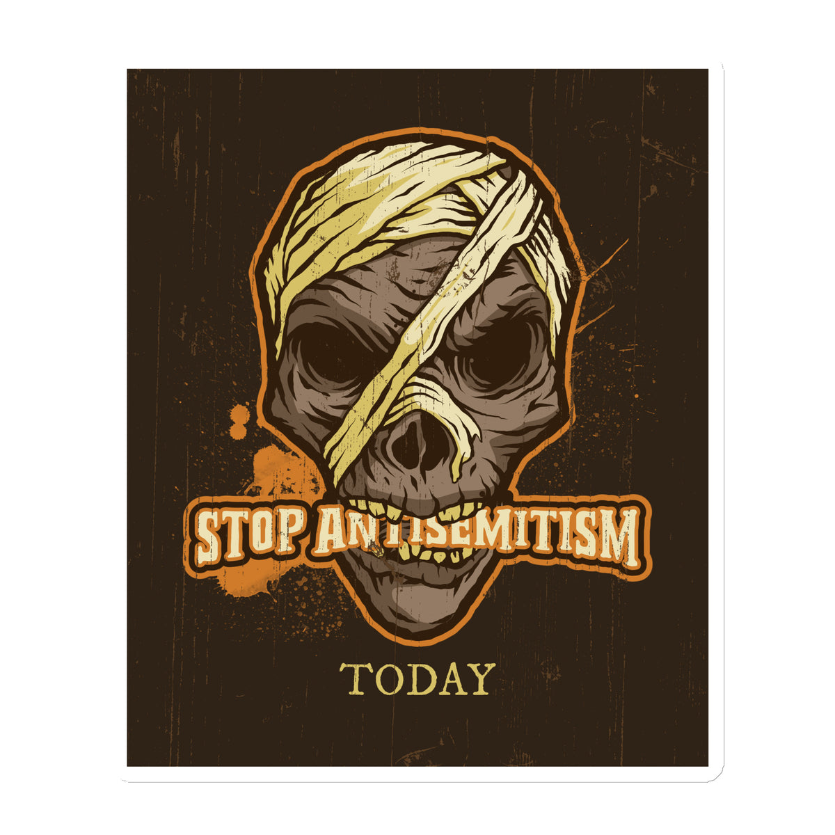 Horror Movie | Antisemitism | Die-Cut Magnet Jouparty