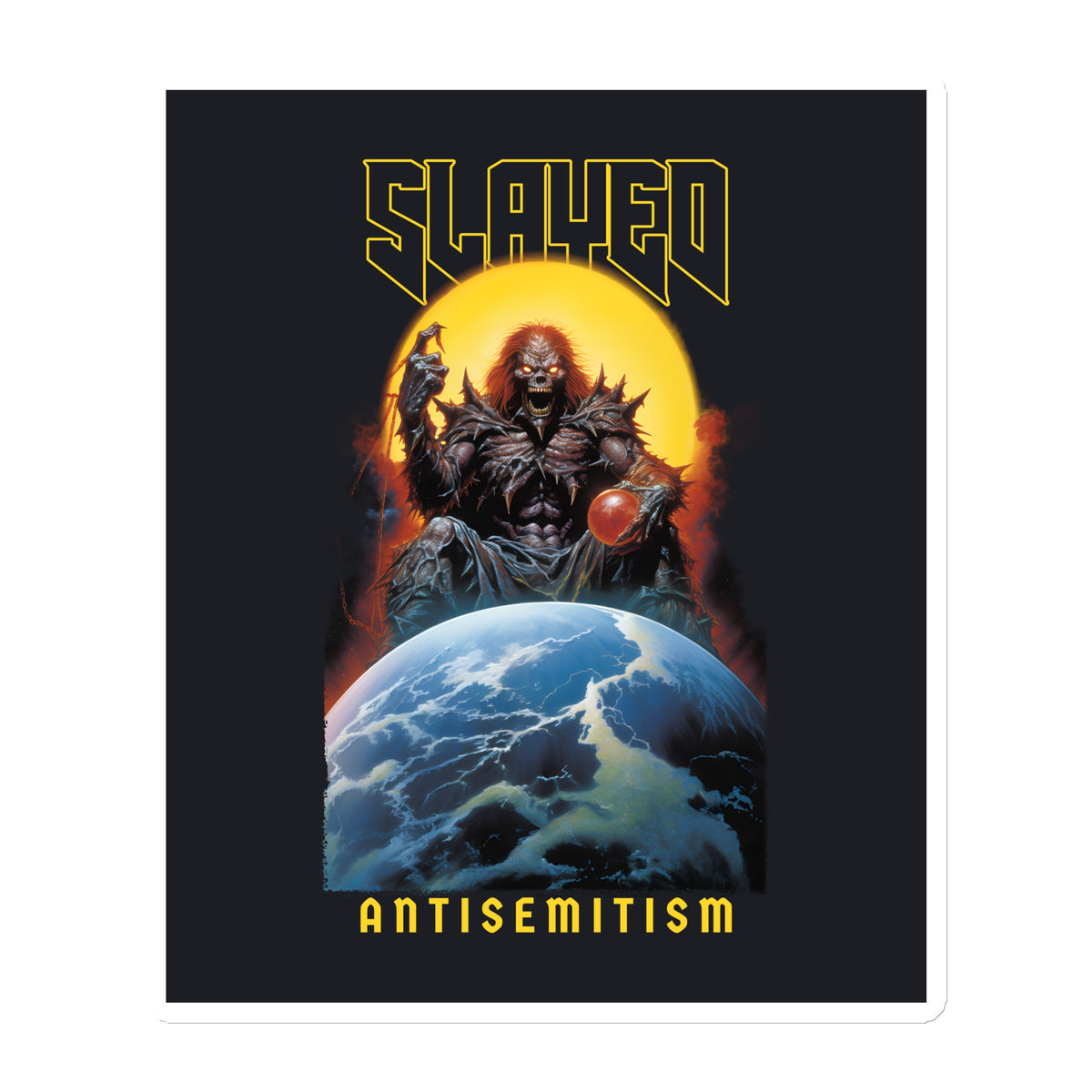 Horror Movie | Antisemitism | Die-Cut Magnet Jouparty