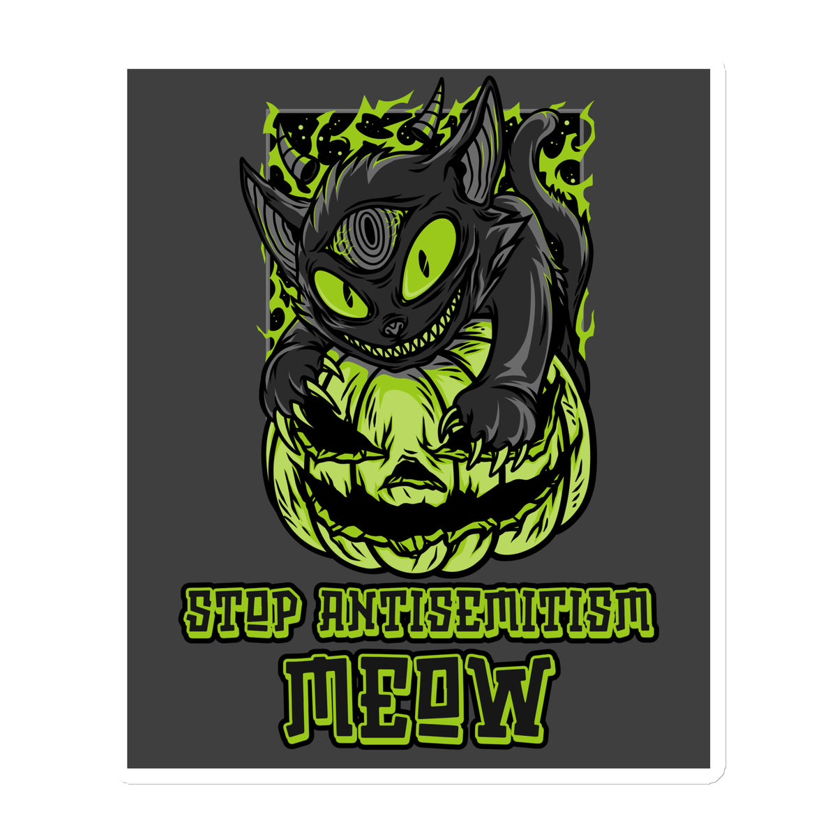 Horror Movie | Antisemitism | Die-Cut Magnet Jouparty