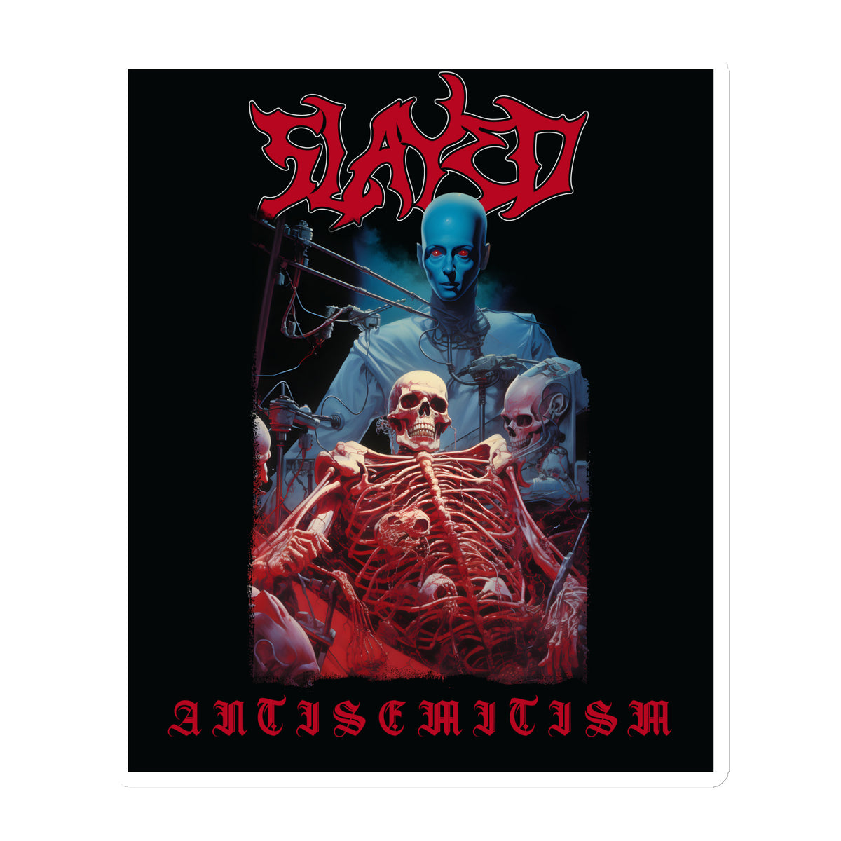 Horror Movie | Antisemitism | Die-Cut Magnet Jouparty