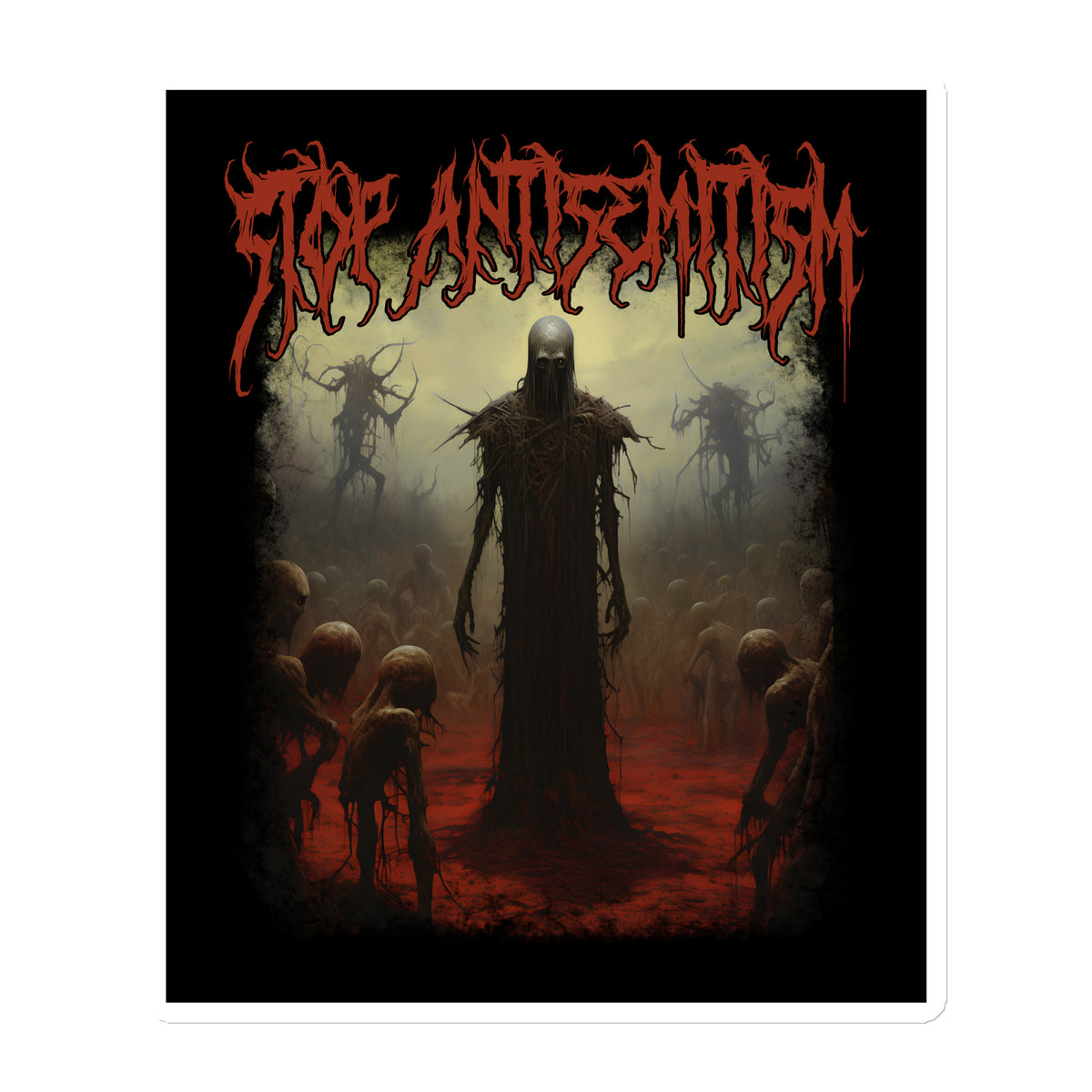 Horror Movie | Antisemitism | Die-Cut Magnet Jouparty