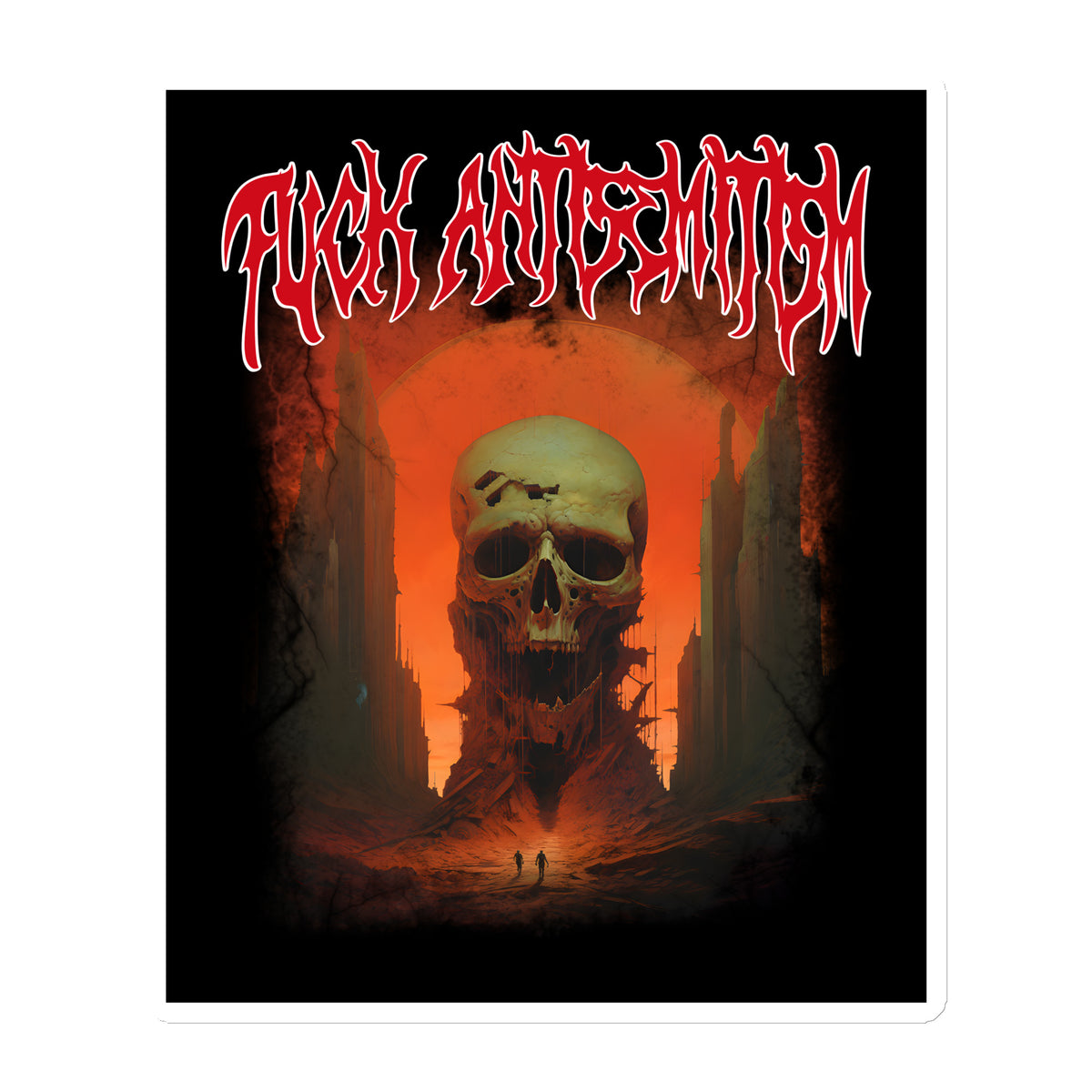 Horror Movie | Antisemitism | Die-Cut Magnet Jouparty