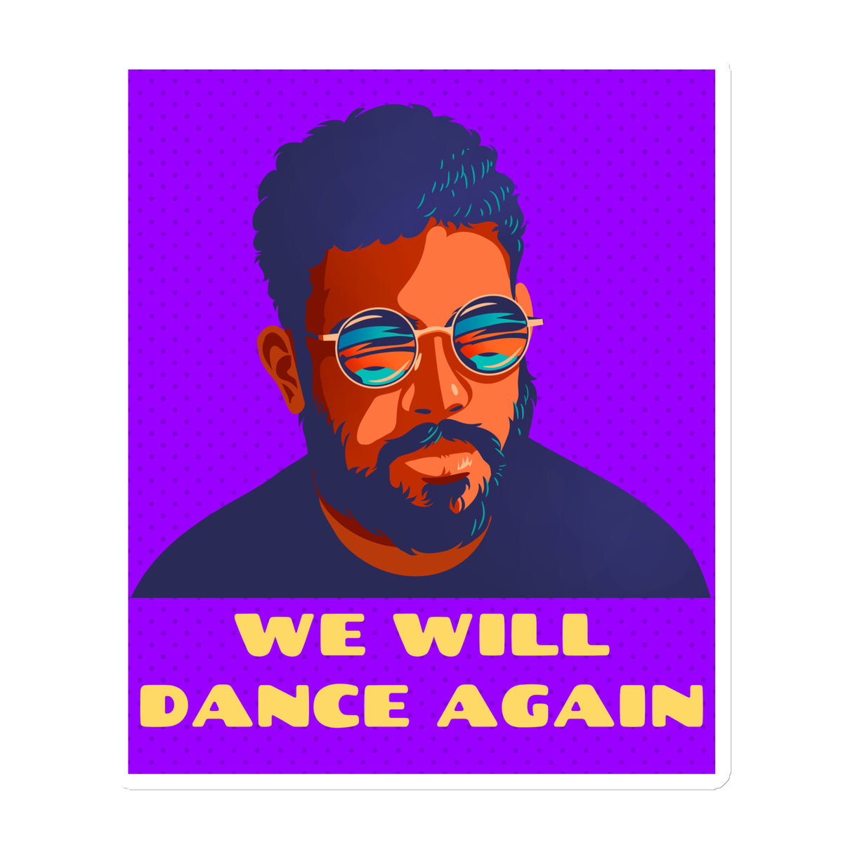 We Will Dance Again | Die-Cut Magnet Jouparty