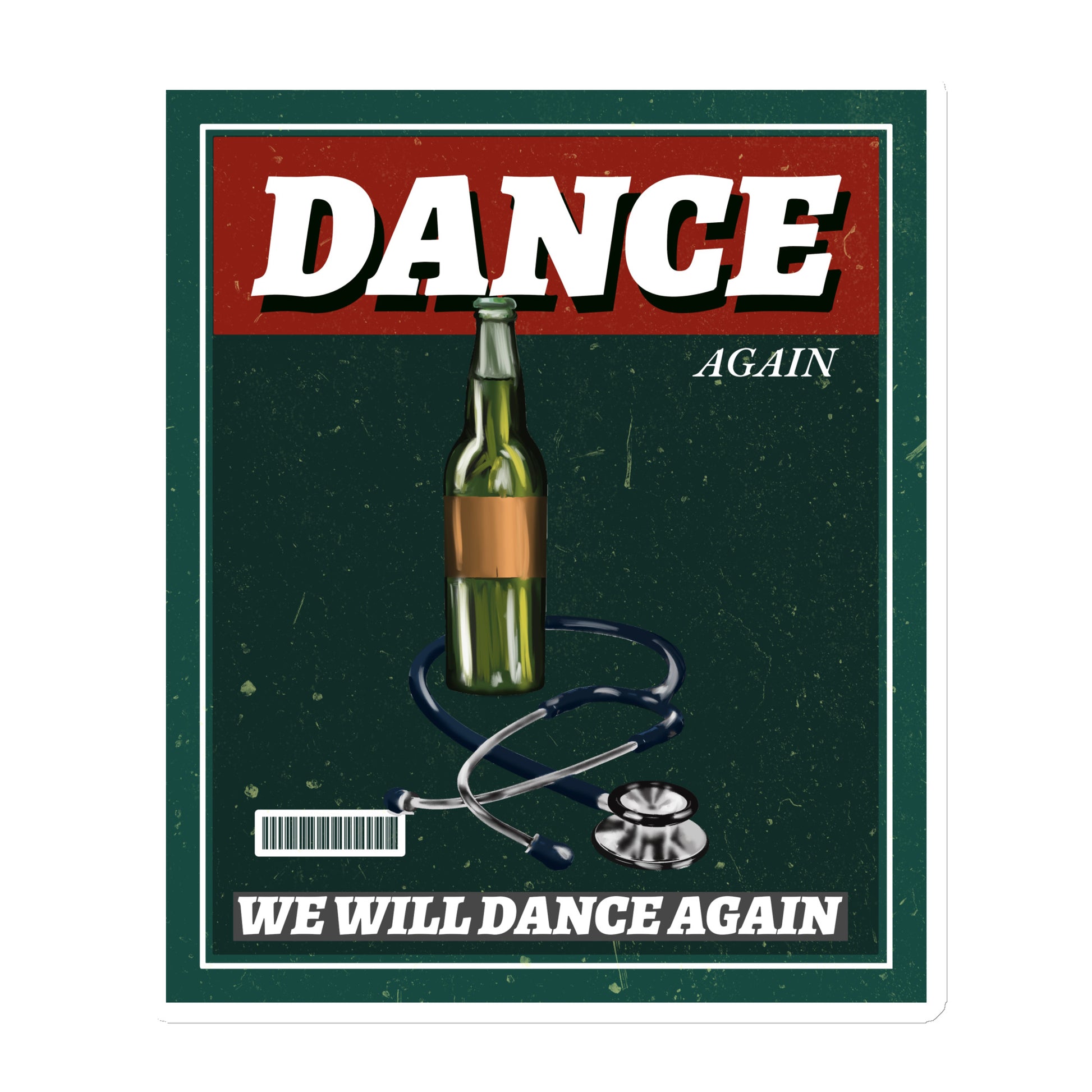We Will Dance Again | Die-Cut Magnet Jouparty
