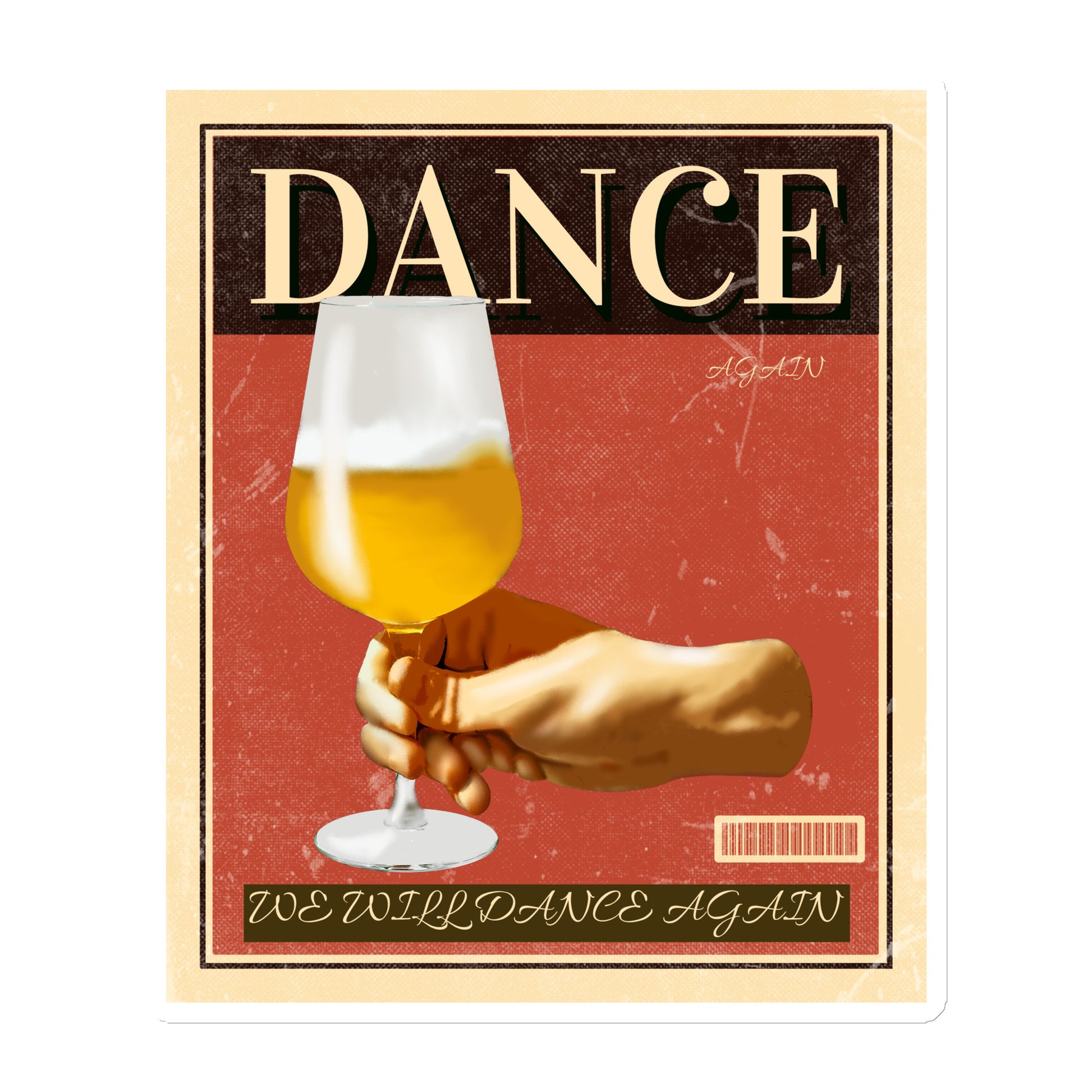 We Will Dance Again | Die-Cut Magnet Jouparty