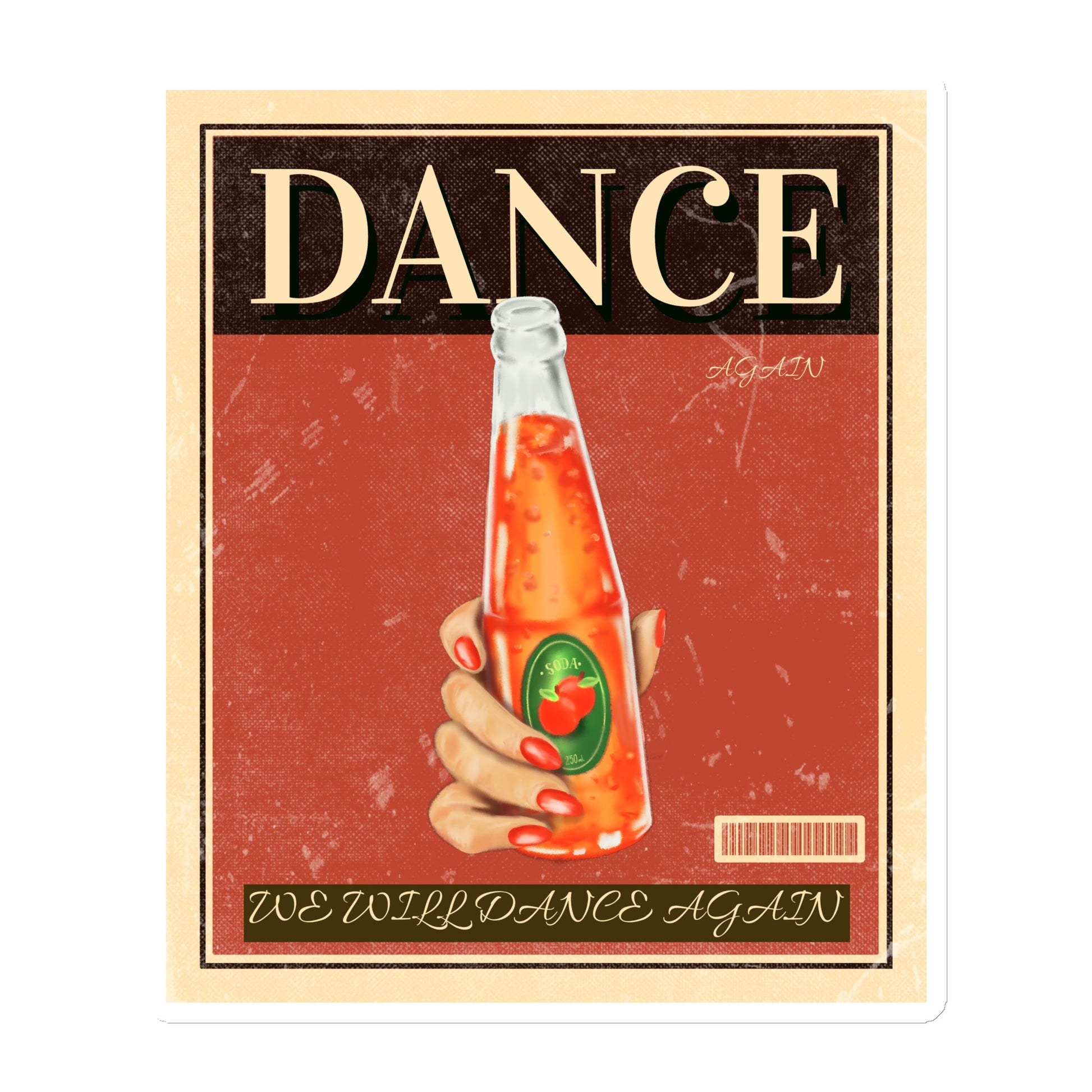 We Will Dance Again | Die-Cut Magnet Jouparty