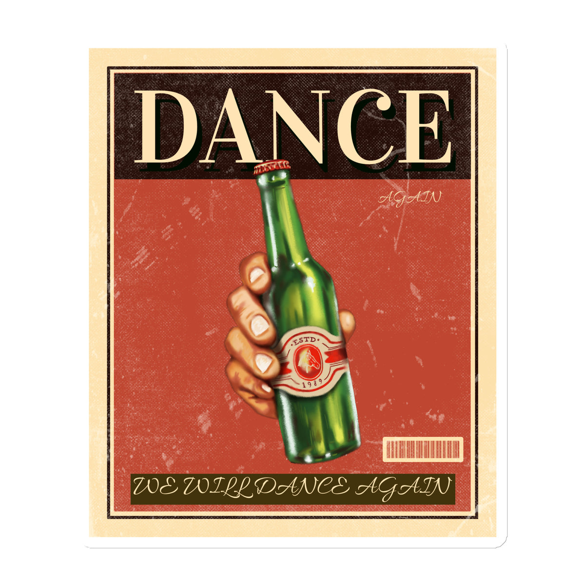 We Will Dance Again | Die-Cut Magnet Jouparty