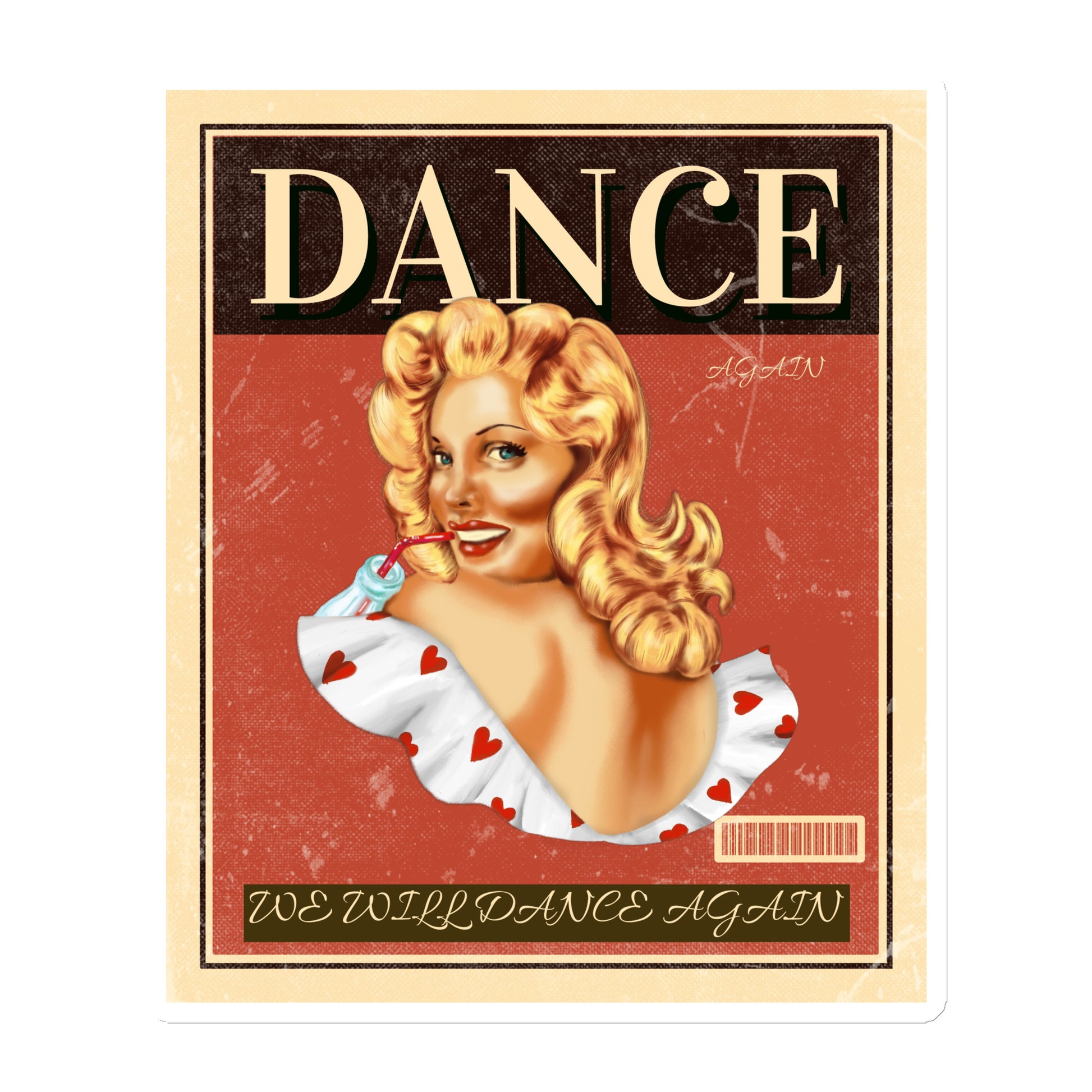 We Will Dance Again | Die-Cut Magnet