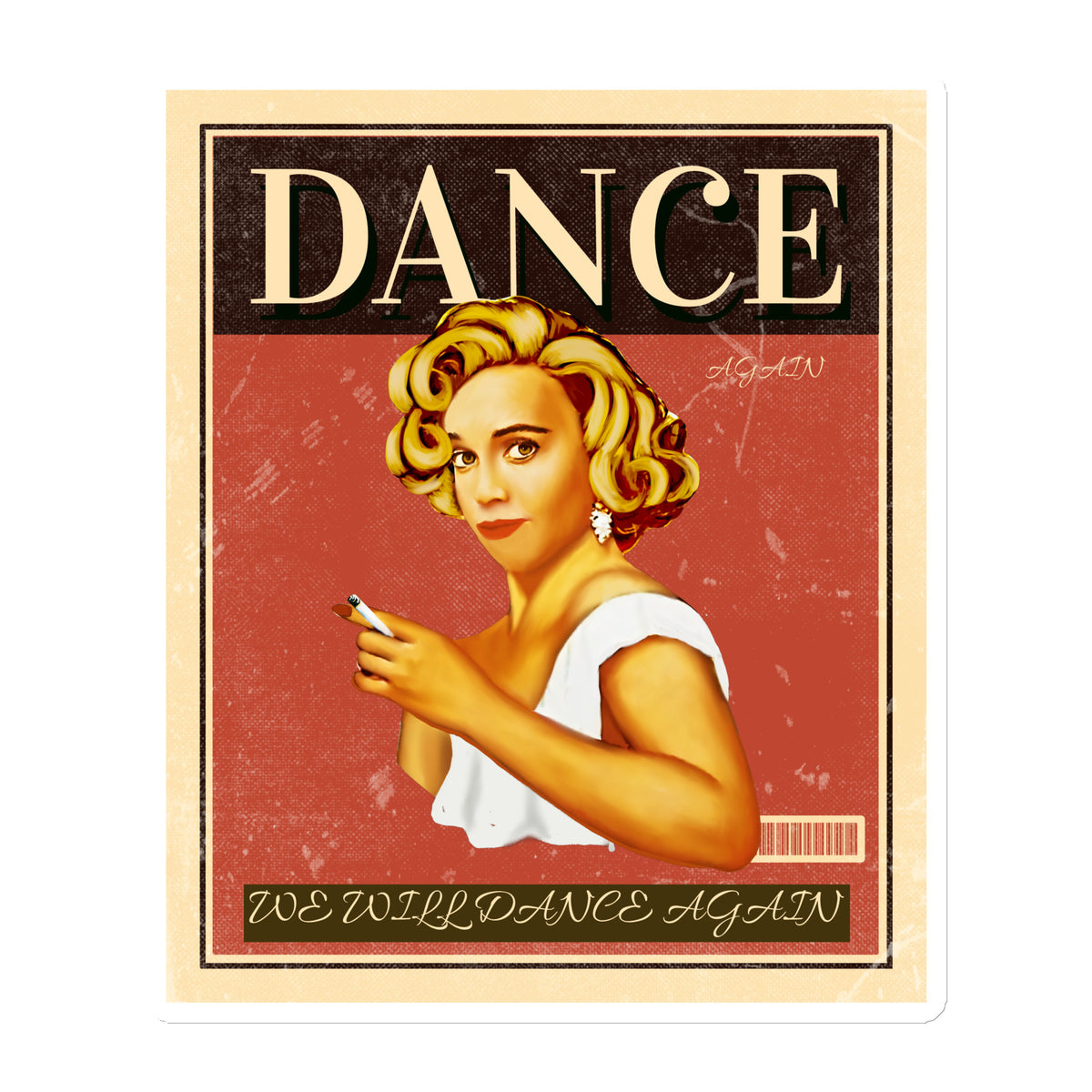 We Will Dance Again | Die-Cut Magnet Jouparty