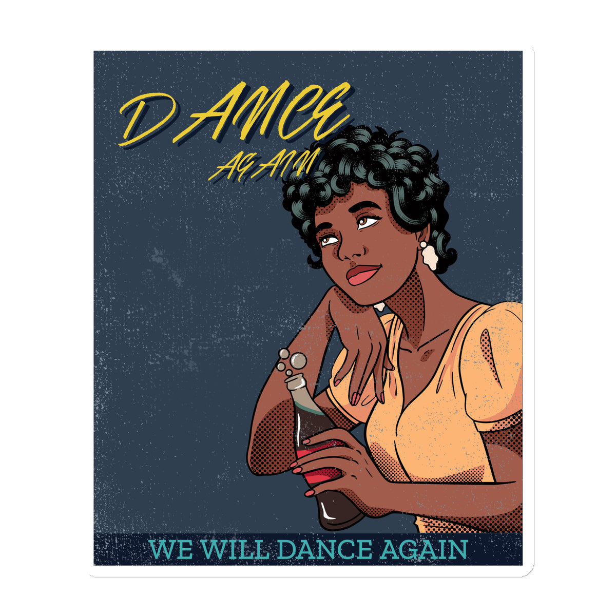 We Will Dance Again | Die-Cut Magnet Jouparty