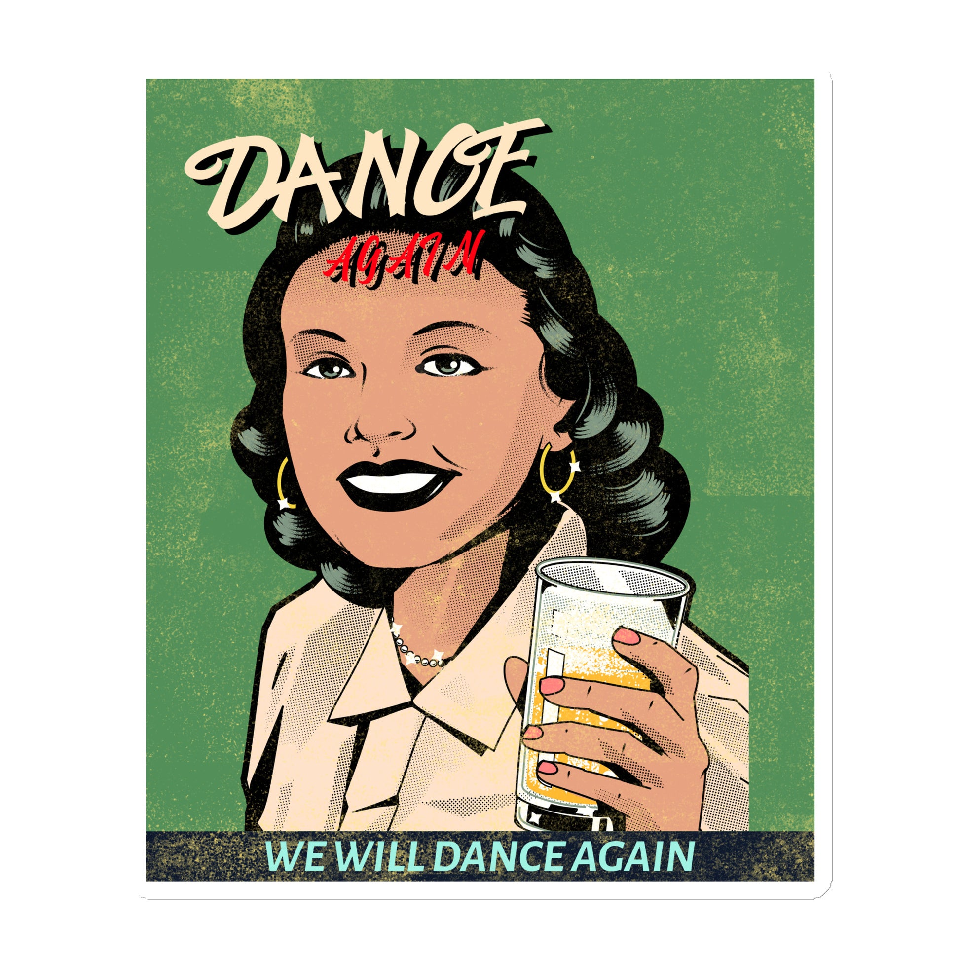 We Will Dance Again | Die-Cut Magnet Jouparty