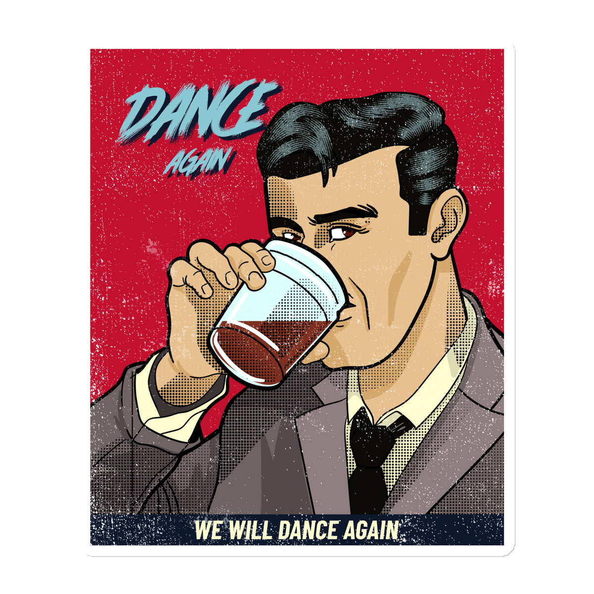 We Will Dance Again | Die-Cut Magnet Jouparty