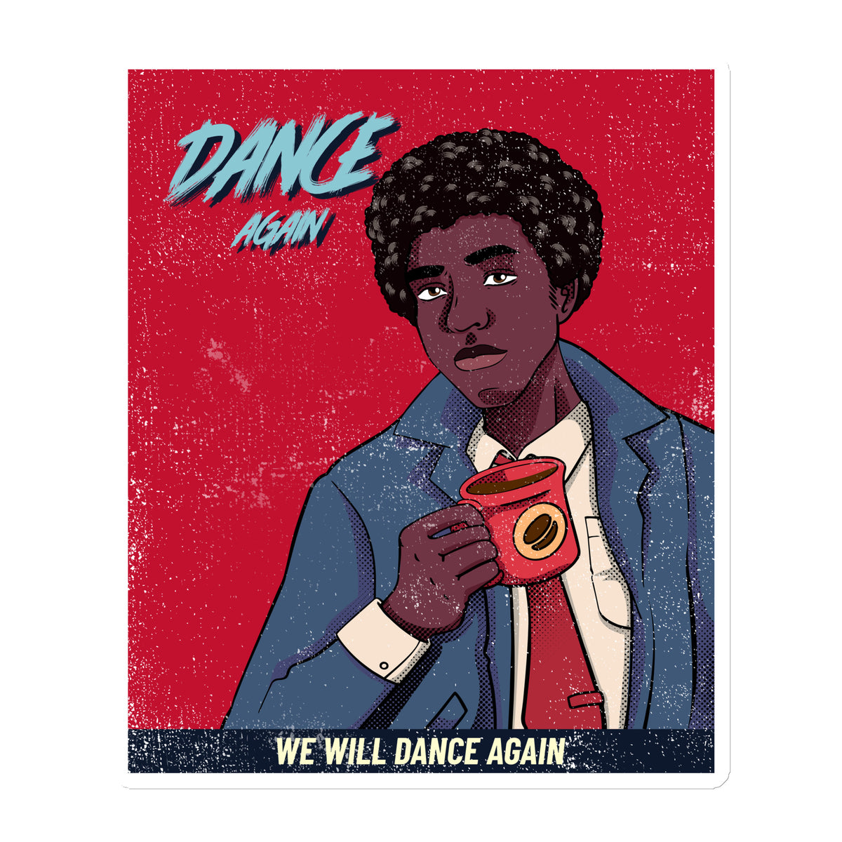 We Will Dance Again | Die-Cut Magnet Jouparty