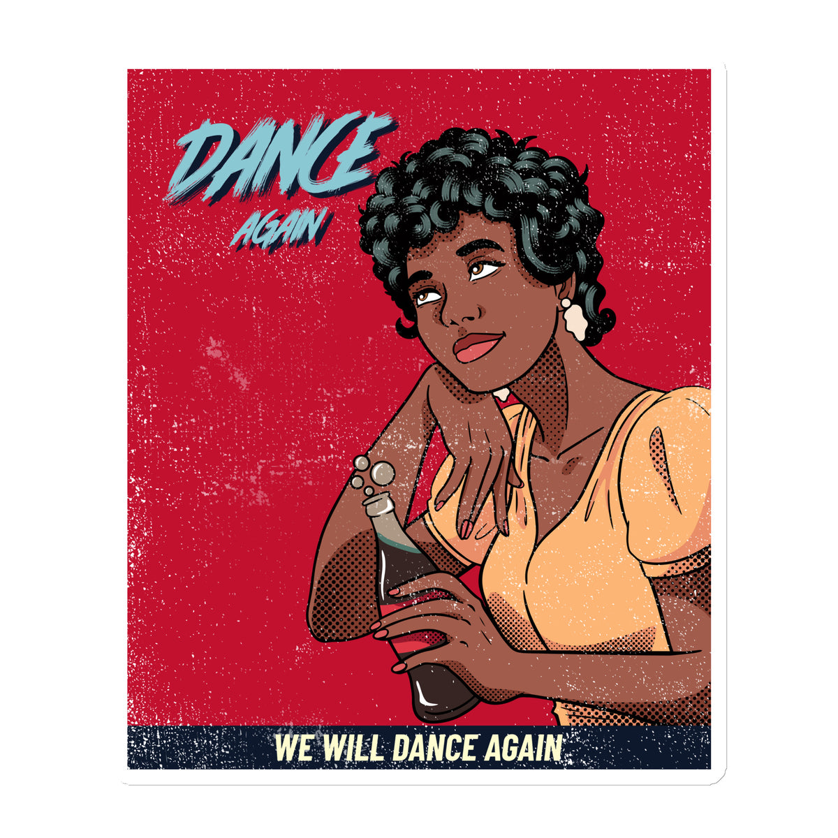 We Will Dance Again | Die-Cut Magnet Jouparty