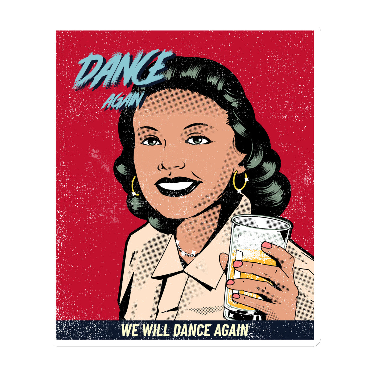 We Will Dance Again | Die-Cut Magnet Jouparty