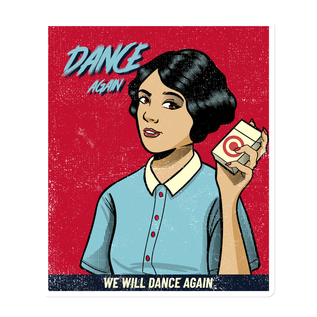 We Will Dance Again | Die-Cut Magnet Jouparty