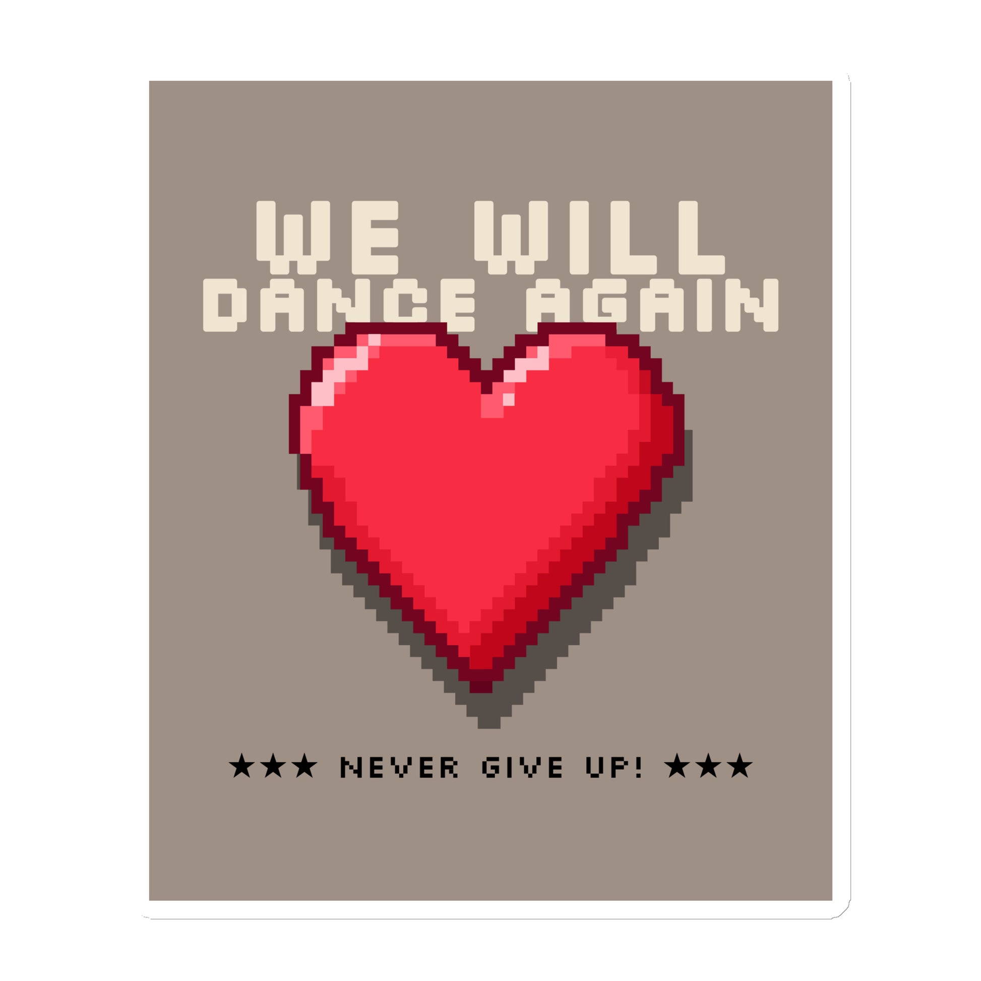 We Will Dance Again | Die-Cut Magnet Jouparty