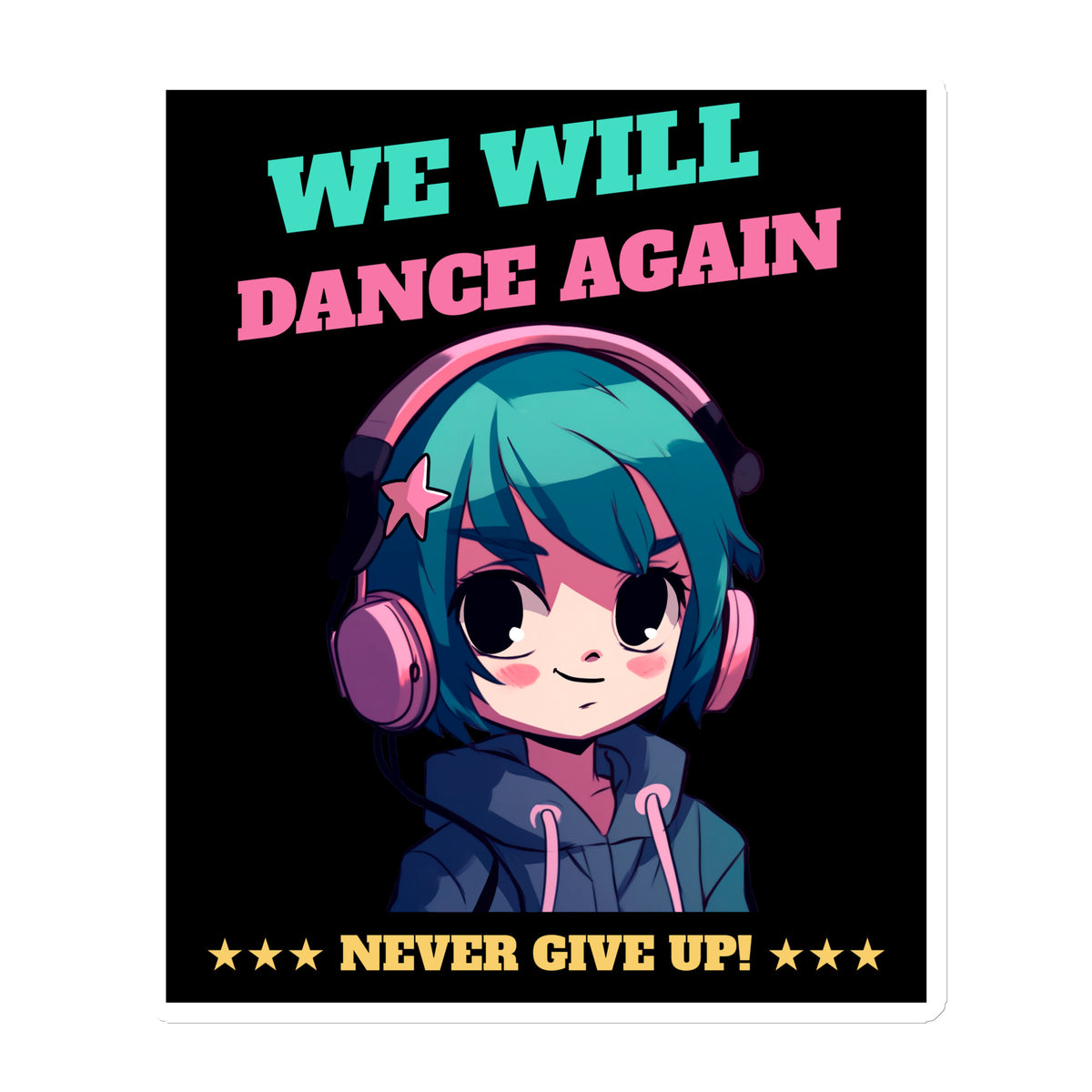 We Will Dance Again | Die-Cut Magnet Jouparty