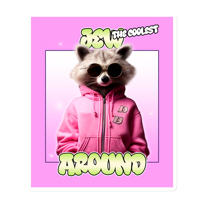 Mr Racoon | Die-Cut Magnet