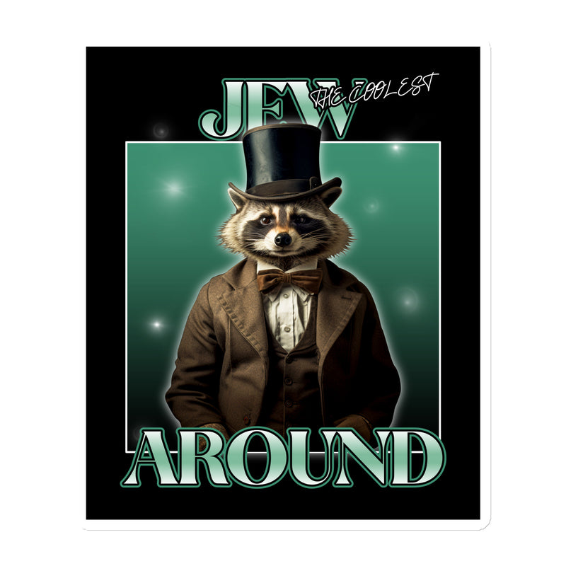 Mr Racoon | Die-Cut Magnet