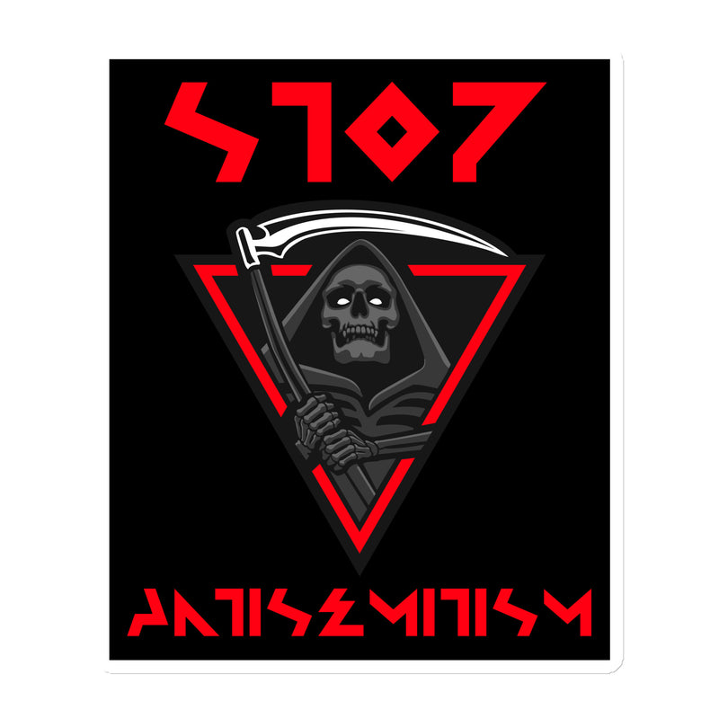 Red Fight | Antisemitism | Die-Cut Magnet