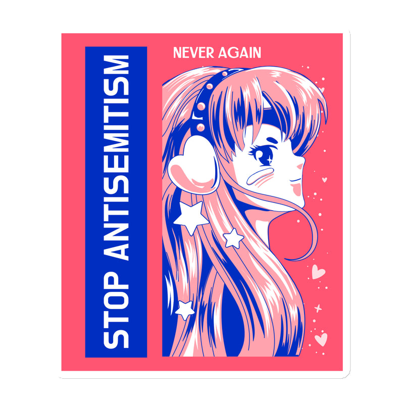 Girl Book | Antisemitism | Die-Cut Magnet