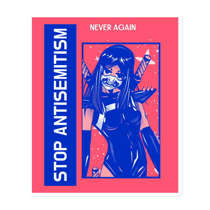Girl Book | Antisemitism | Die-Cut Magnet