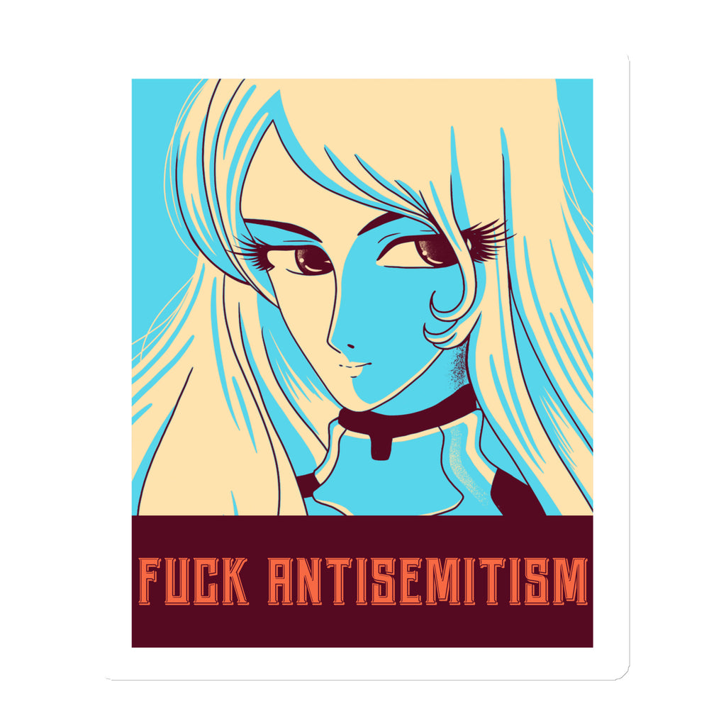 Anime Hero | Antisemitism | Die-Cut Magnet