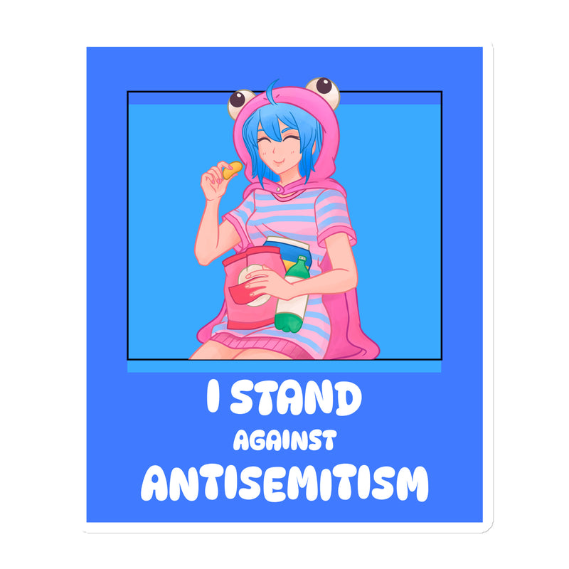 I Stand Against Antisemitism | Die-Cut Magnet