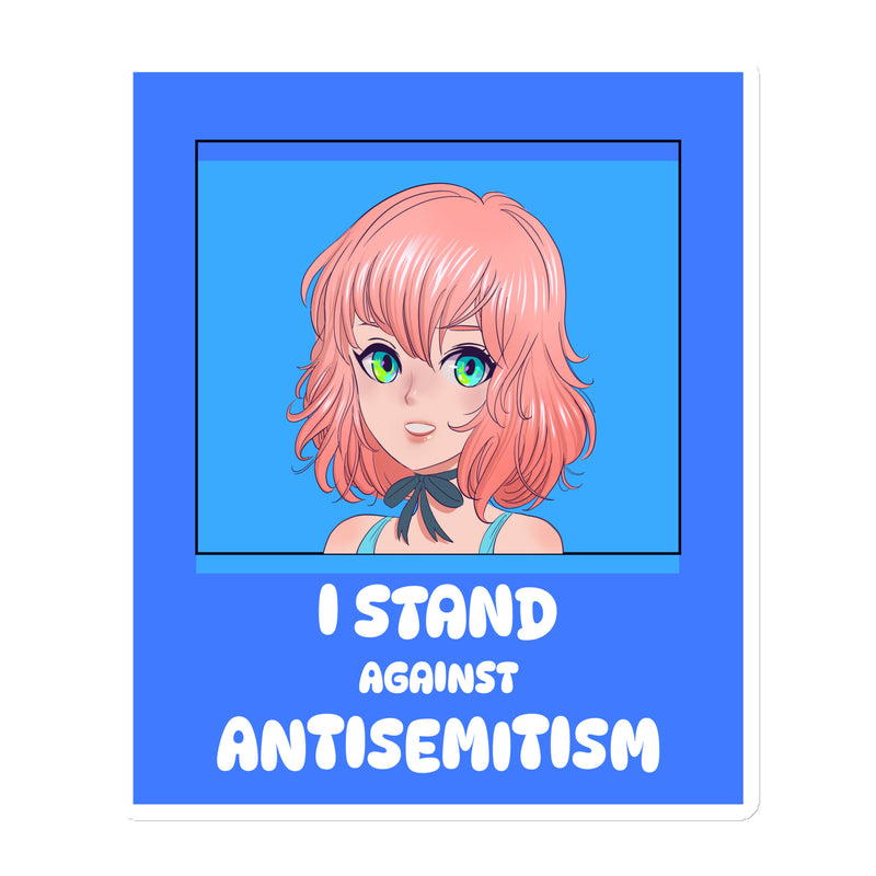 I Stand Against Antisemitism | Die-Cut Magnet