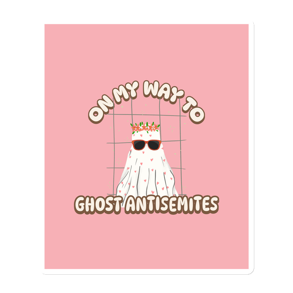 Ghost Antisemites | Die-Cut Magnet Jouparty