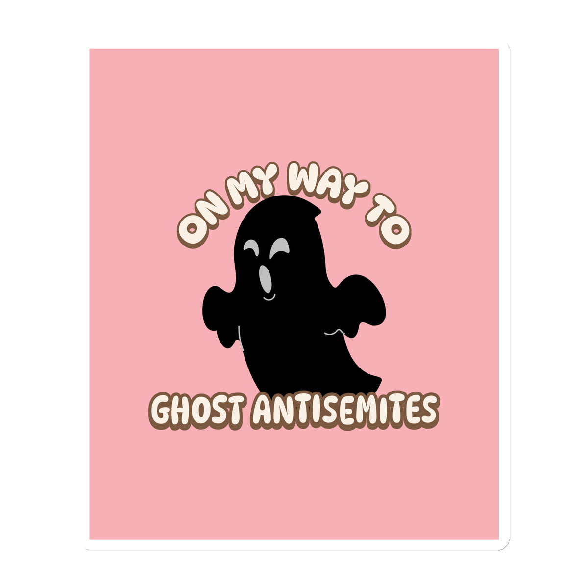Ghost Antisemites | Die-Cut Magnet Jouparty