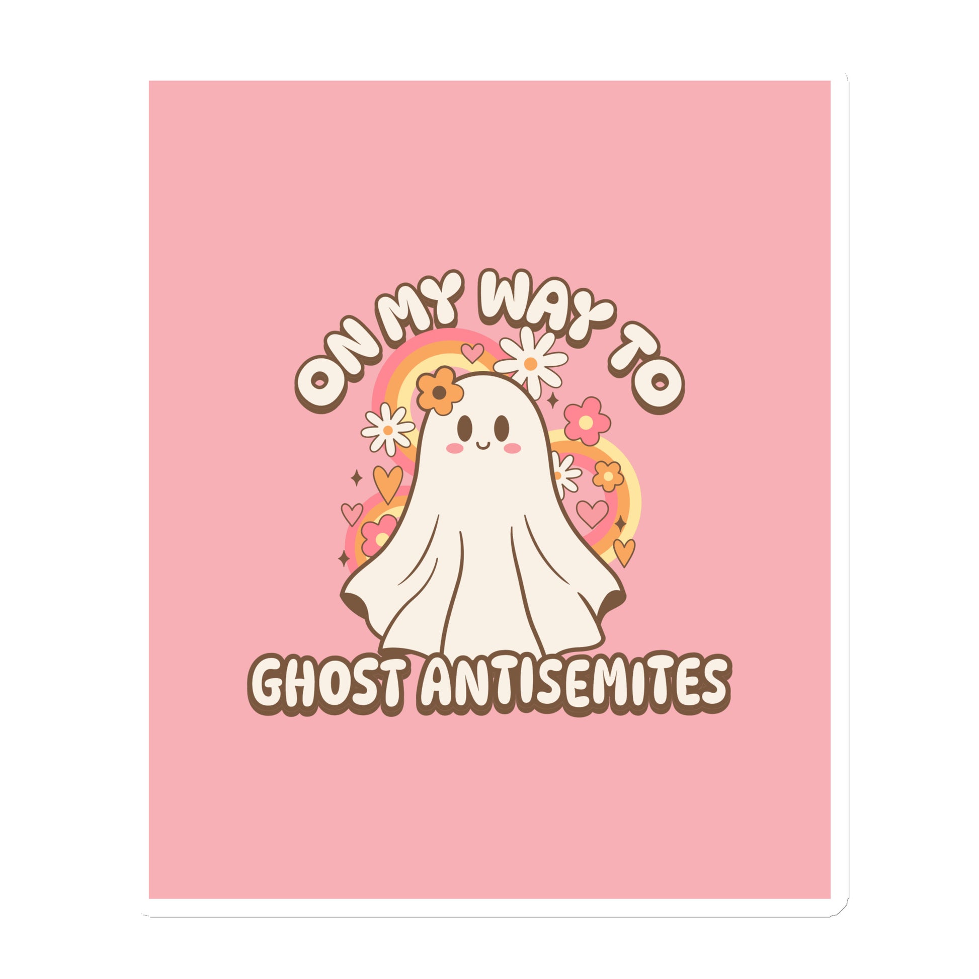 Ghost Antisemites | Die-Cut Magnet Jouparty