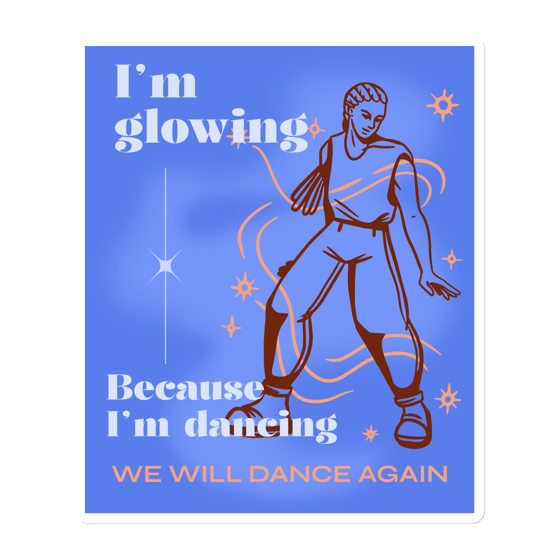 We Will Dance Again Party | Die-Cut Magnet Jouparty