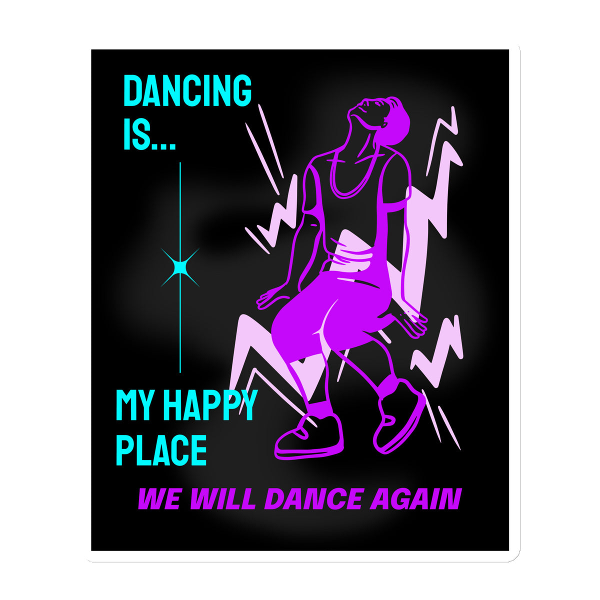 We Will Dance Again Party | Die-Cut Magnet Jouparty