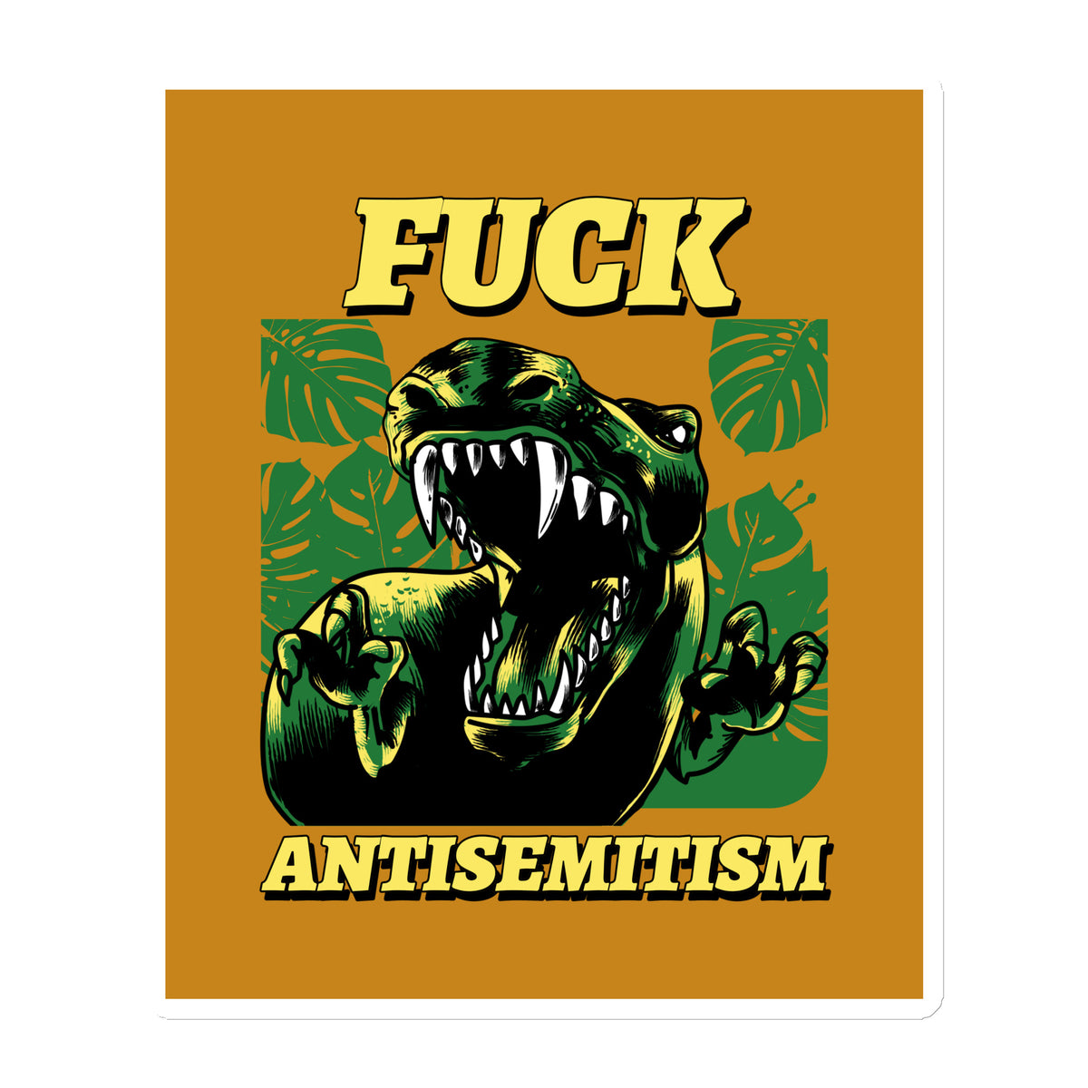 Battle Antisemitism | Die-Cut Magnet Jouparty