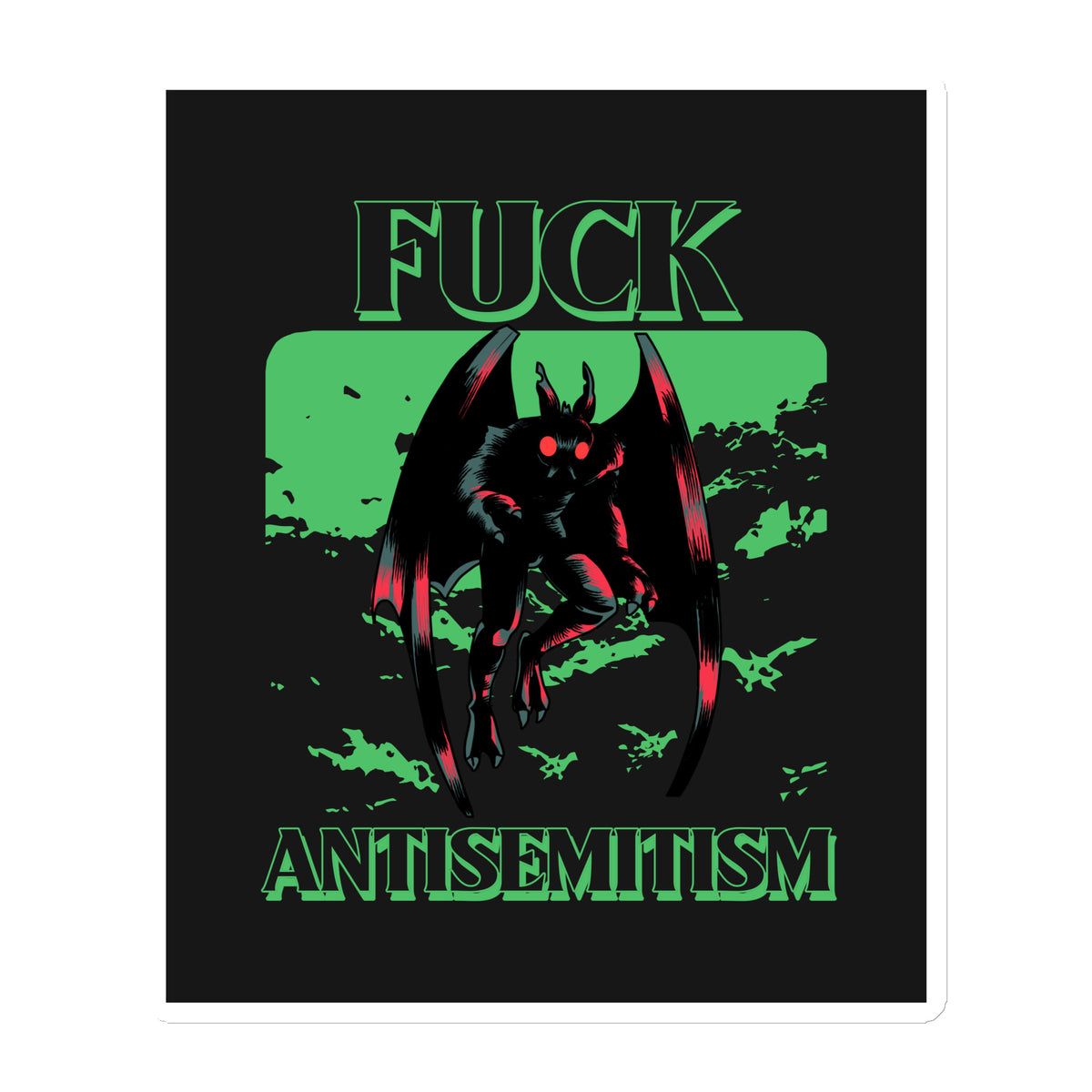 Battle Antisemitism | Die-Cut Magnet Jouparty